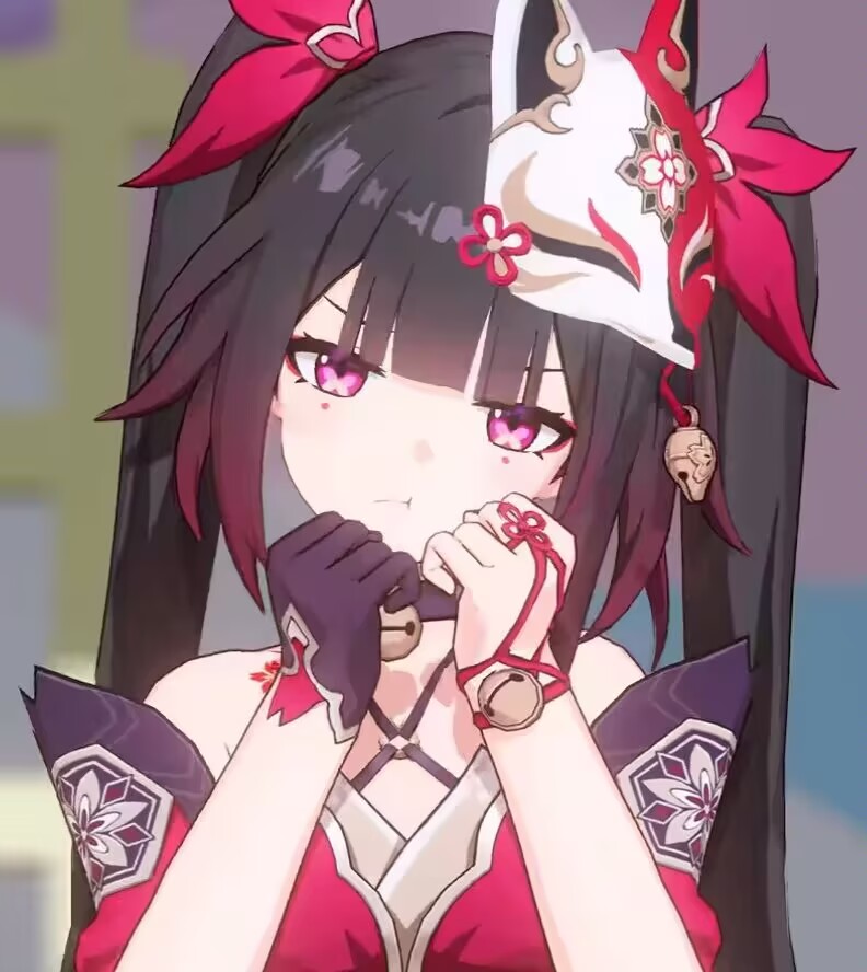 撅嘴