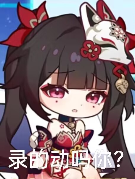 录的动吗你
