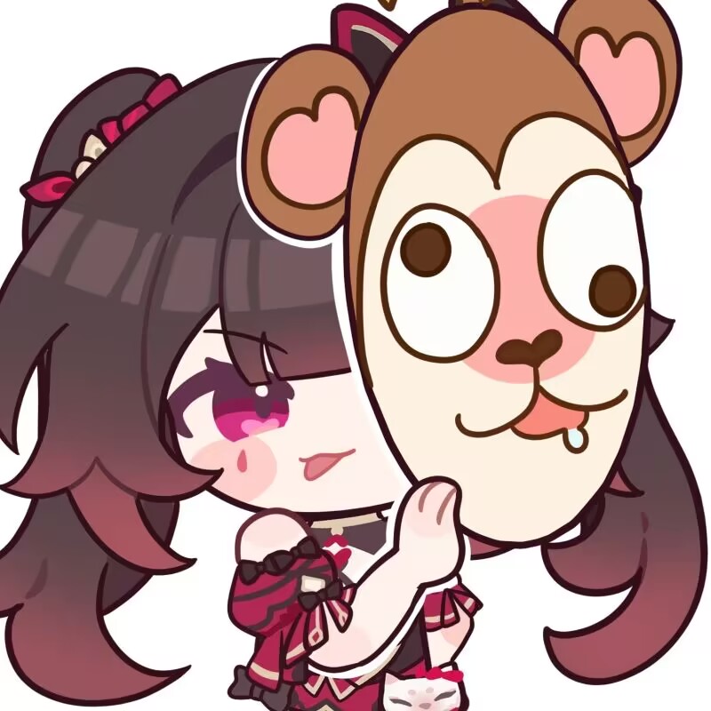 吐舌头睡蕉小猴面具