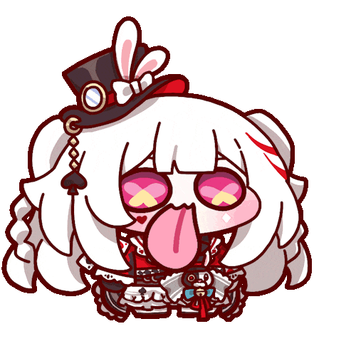 火花吐舌头舔屏幕
