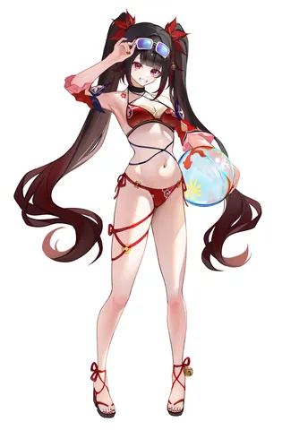 花火(水着)