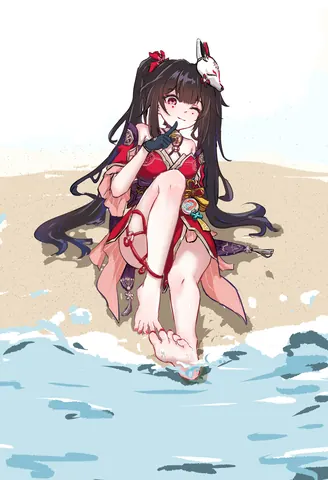 可爱的花火