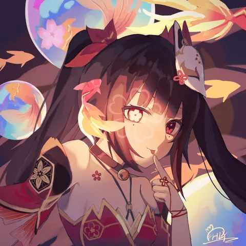 画一只花火