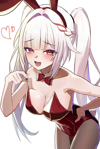 火花　バニー衣装