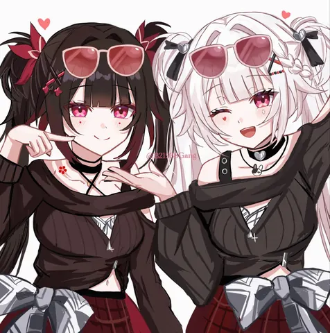 お揃いコーデ♣️❤️